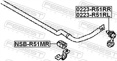FEBEST 0223-R51RR EAN: 4056111031392.