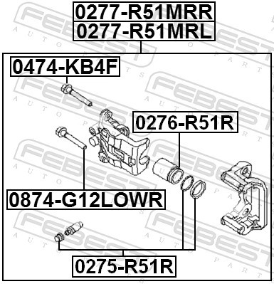 FEBEST 0277-R51MRR EAN: 4056111130941.