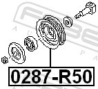 FEBEST 0287-R50 EAN: 4056111076478.