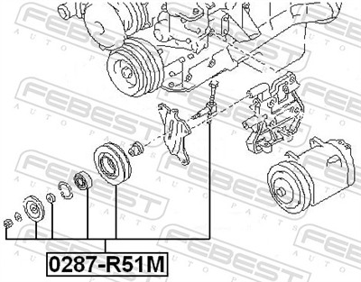 FEBEST 0287-R51M EAN: 4056111061030.