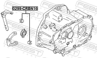 FEBEST 0299-CRBN16 EAN: 4056111149806.