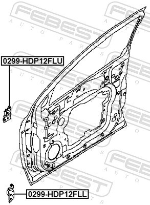 FEBEST 0299-HDP12FLL EAN: 4056111162485.