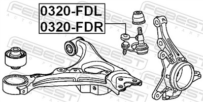 FEBEST 0320-FDL EAN: 4056111034348.