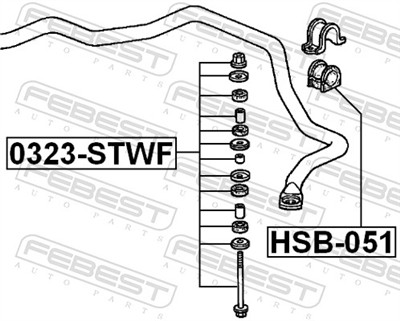 FEBEST 0323-STWF EAN: 4056111016030.