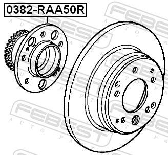 FEBEST 0382-RAA50R EAN: 4056111019758.