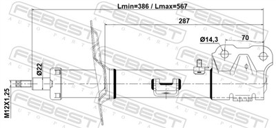 FEBEST 04110-005FR EAN: 4056111171500.