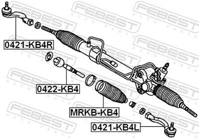FEBEST 0421-KB4R EAN: 4056111034386.