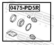 FEBEST 0475-PD5R EAN: 4056111021829.
