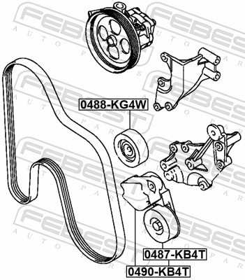 FEBEST 0488-KG4W EAN: 4056111132754.
