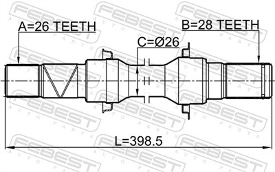 FEBEST 0512-M2ATRH EAN: 4056111109442.