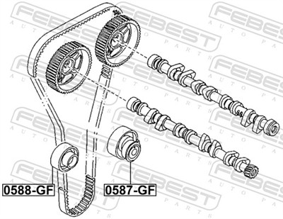 FEBEST 0587-GF EAN: 4056111095738.