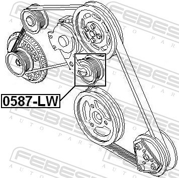 FEBEST 0587-LW EAN: 4056111076492.