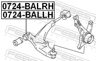 FEBEST 0724-BALRH EAN: 4056111038360.