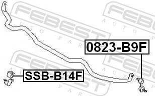 FEBEST 0823-B9F EAN: 4056111032146.