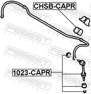 FEBEST 1023-CAPR EAN: 4056111063195.