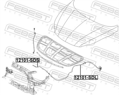 FEBEST 12101-SDL EAN: 4056111155609.