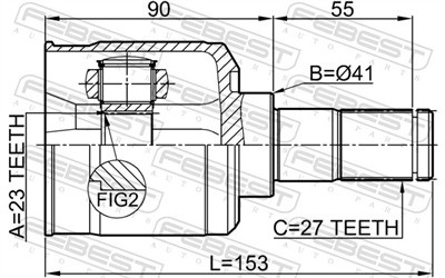 FEBEST 1211-TUC20AT EAN: 4056111076270.