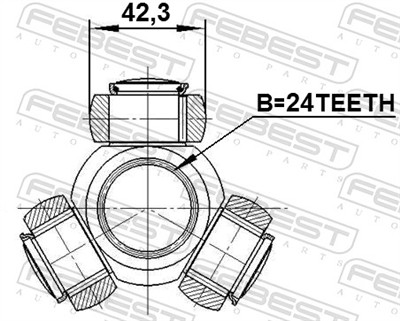 FEBEST 1216-IX35 EAN: 4056111150758.