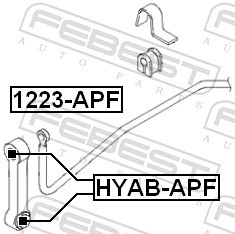 FEBEST 1223-APF EAN: 4056111100975.