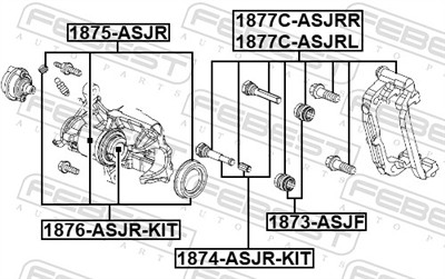 FEBEST 1874-ASJR-KIT EAN: 4056111131030.