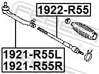 FEBEST 1921-R55L EAN: 4056111087047.