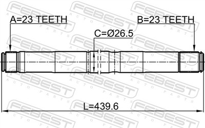 FEBEST 2112-FOCIIRH EAN: 4056111129495.