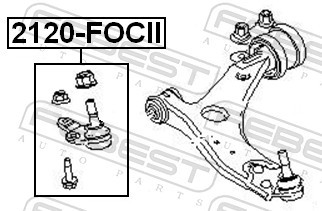 FEBEST 2120-FOCII EAN: 4056111047669.