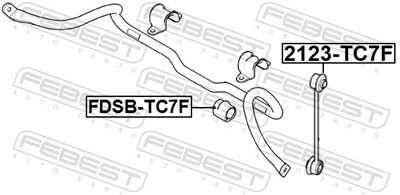 FEBEST 2123-TC7F EAN: 4056111154589.