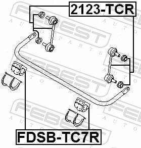 FEBEST 2123-TCR EAN: 4056111069920.