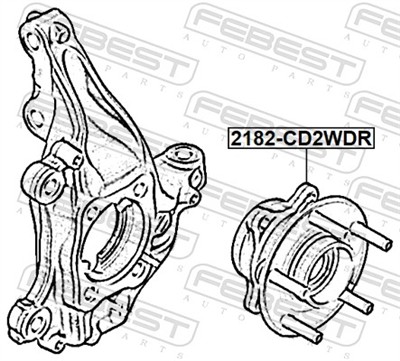 FEBEST 2182-CD2WDR EAN: 4056111179797.