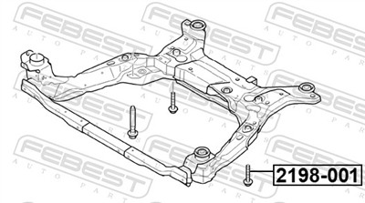 FEBEST 2198-001 EAN: 4056111152660.