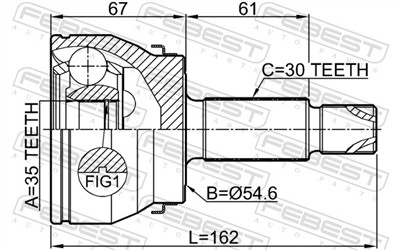 FEBEST 2210-MQ4F EAN: 4056111180359.