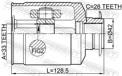 FEBEST 2211-XM12RH EAN: 4056111113319.