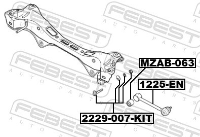 FEBEST 2229-007-KIT EAN: 4056111146720.