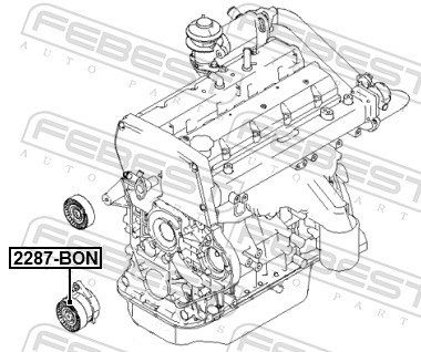 FEBEST 2287-BON EAN: 4056111094755.