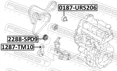 FEBEST 2288-SPD9 EAN: 4056111153148.