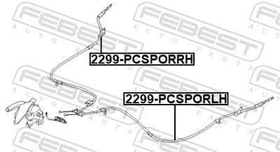 FEBEST 2299-PCSPORRH EAN: 4056111140391.