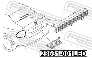 FEBEST 23631-001LED