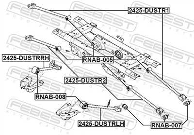 FEBEST 2425-DUSTRLH EAN: 4056111173290.