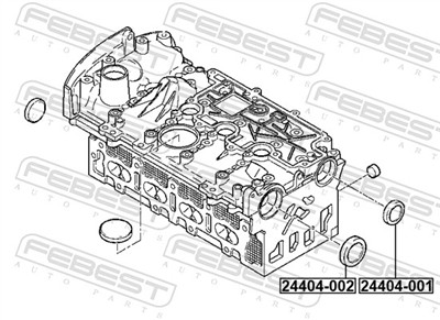 FEBEST 24404-002 EAN: 4056111165004.