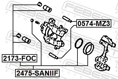 FEBEST 2475-SANIIF EAN: 4056111179124.