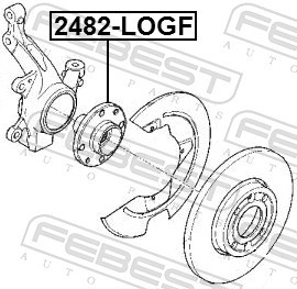 FEBEST 2482-LOGF EAN: 4056111094588.