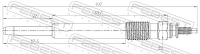FEBEST 25642-007 EAN: 4056111166575.
