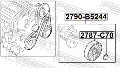 FEBEST 2790-B5244 EAN: 4056111176871.