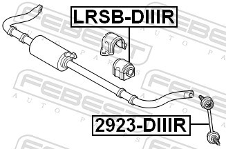 FEBEST 2923-DIIIR EAN: 4056111065236.
