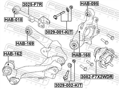 FEBEST 3025-F7R EAN: 4056111179421.