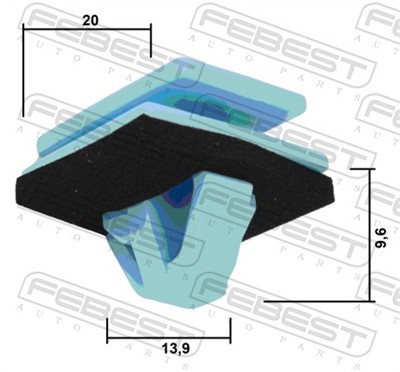 FEBEST 88570-204 EAN: 4056111170374.