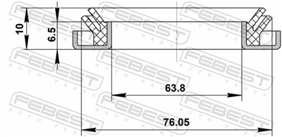 FEBEST 95DDY-75640610X EAN: 4056111110875.