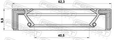 FEBEST 95GAY-42621010C EAN: 4056111167183.