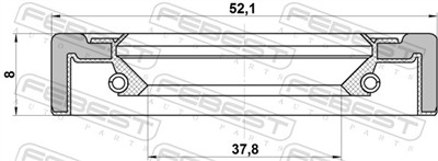 FEBEST 95GCY-39520808X EAN: 4056111084398.